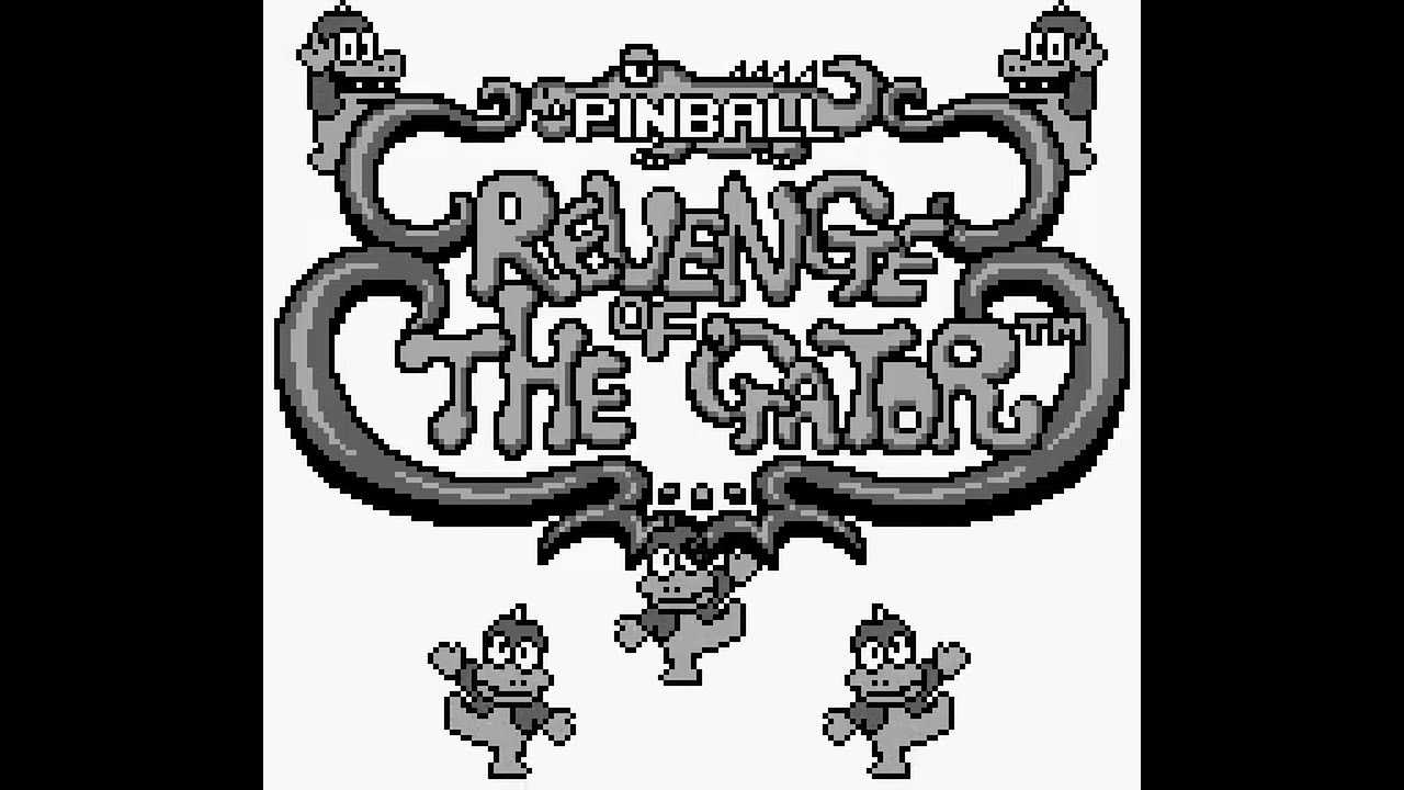 Game Boy Longplay [037] Pinball: Revenge of the Gator (US)