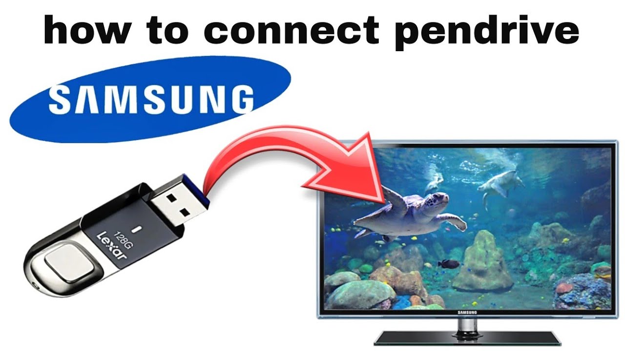 samsung LED tv pendrive connect