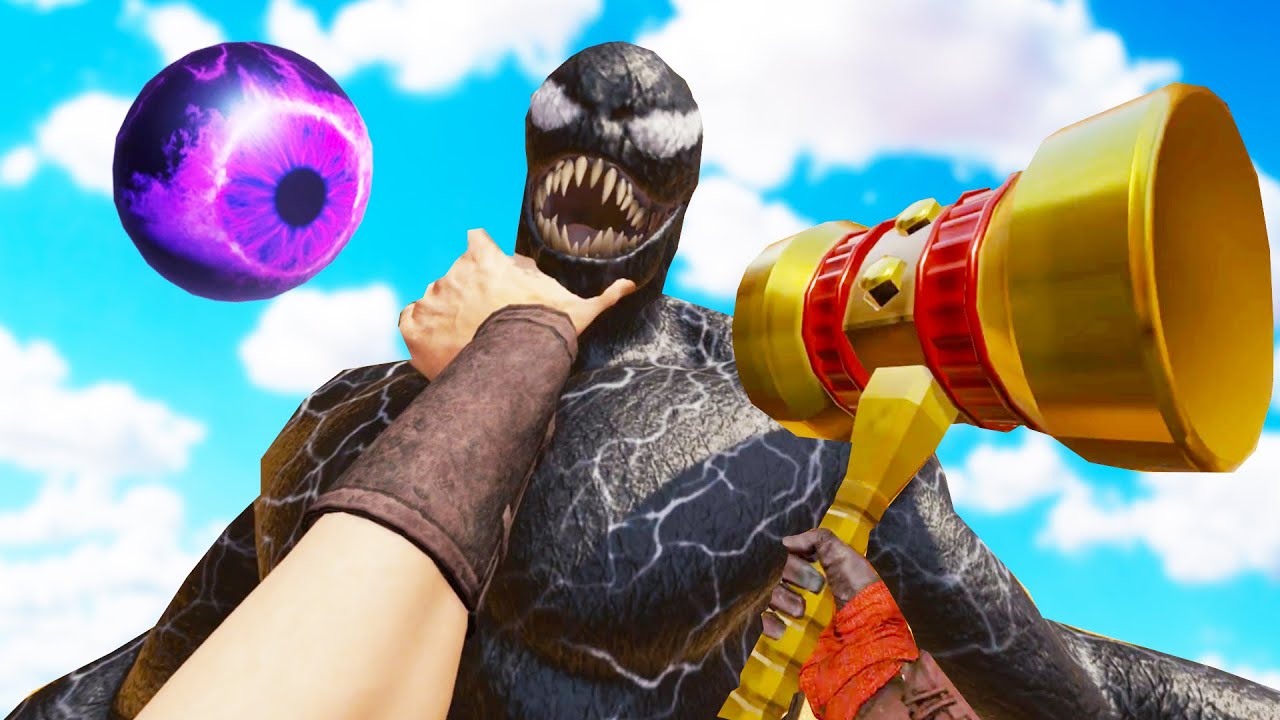 I Smashed Up Venom with the Golden Hammer in Blade and Sorcery Multiplayer VR!