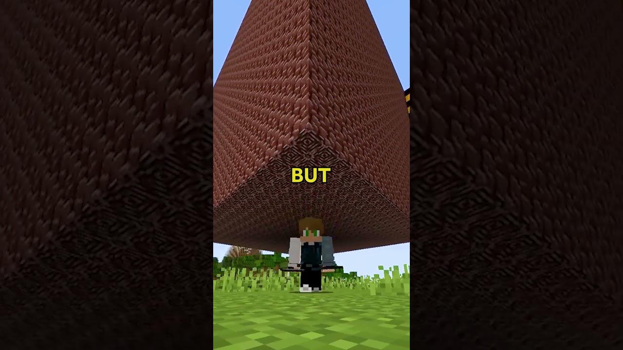 I Built the *BIGGEST* Netherite Beacon in Minecraft #shorts