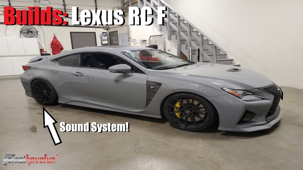 Builds:  2015 Lexus RC F custom sound system | AnthonyJ350
