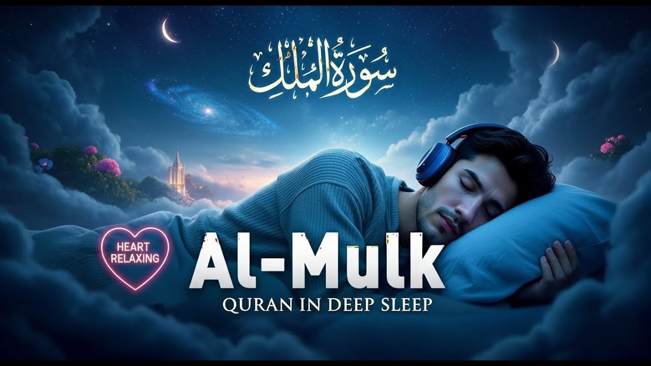 Surah Al-Mulk | Relax Your Heart & Sleep Peacefully | Deep Healing Lofi Quran Recitation#lofiquran|