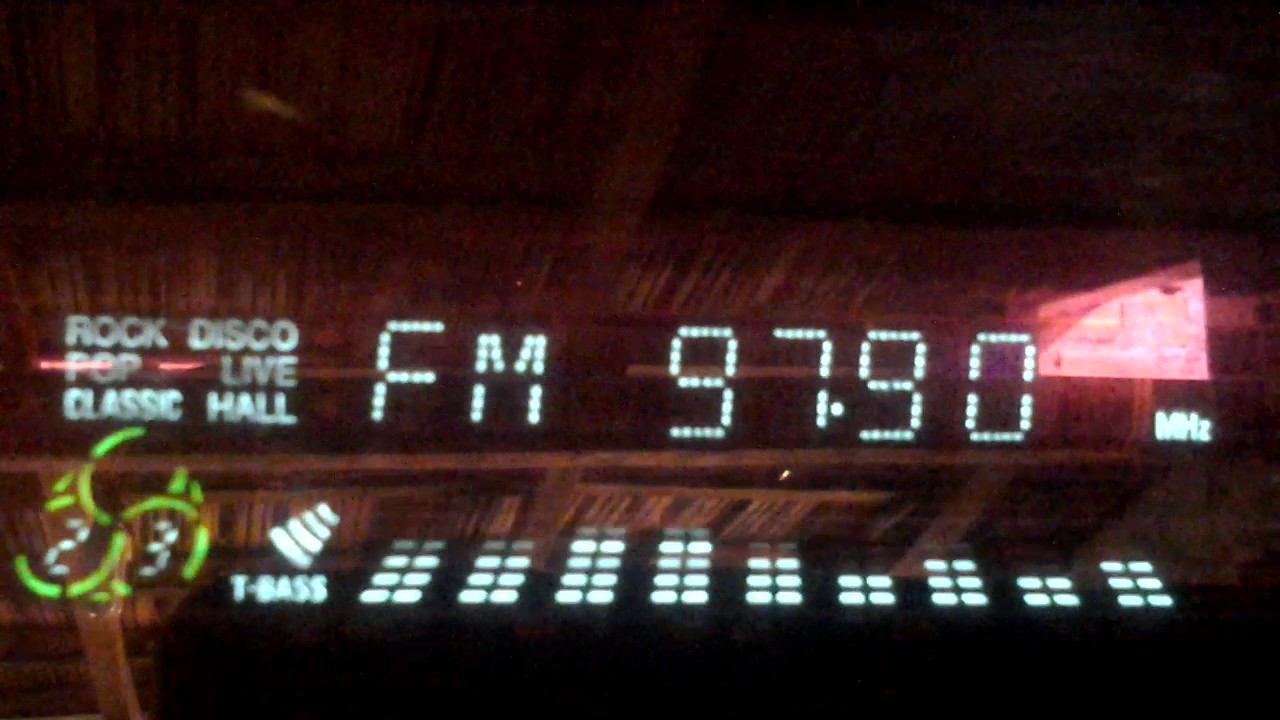 Sinal captado da rádio Gerais Fm 97,9 de coromandel Mg em ituiutaba mg