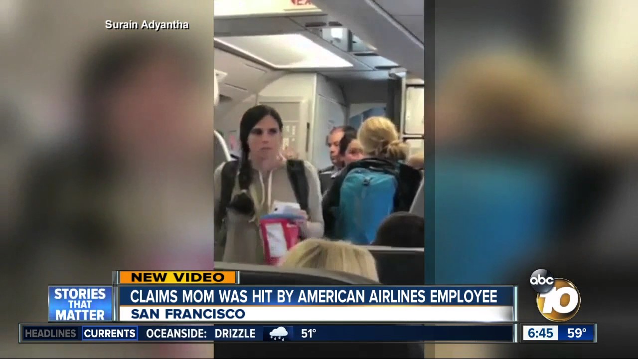 Mom left in tears after American Airlines incident