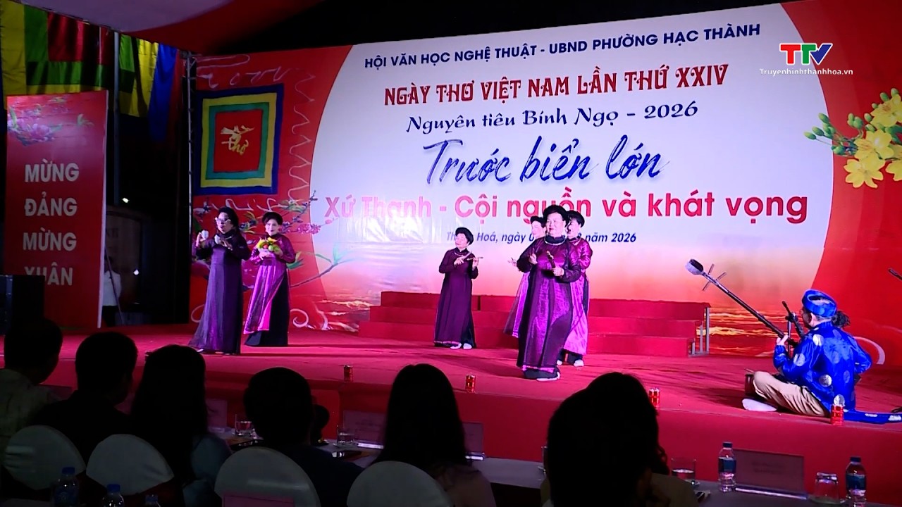 Khai mạc Ngày thơ Việt Nam lần thứ 24 tại Thanh Hóa