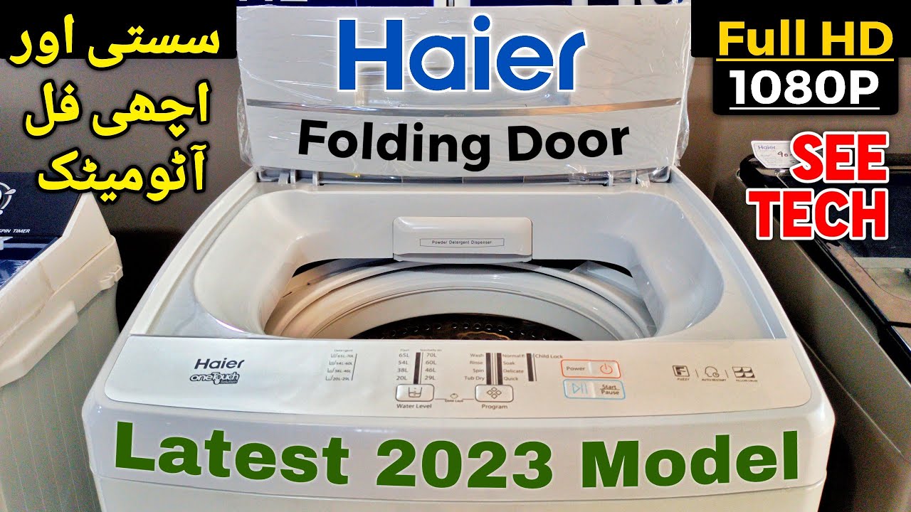 Haier Automatic Washing Machine HWM 80-1269Y | Low Budget Washing Machine
