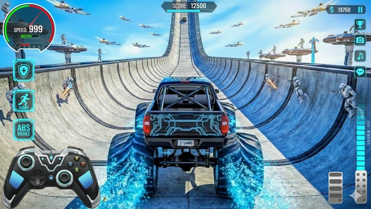 Ultimate Monster Truck Destruction! Best Gaming Moments 🏁💪#gamingvideos #monstertruck 