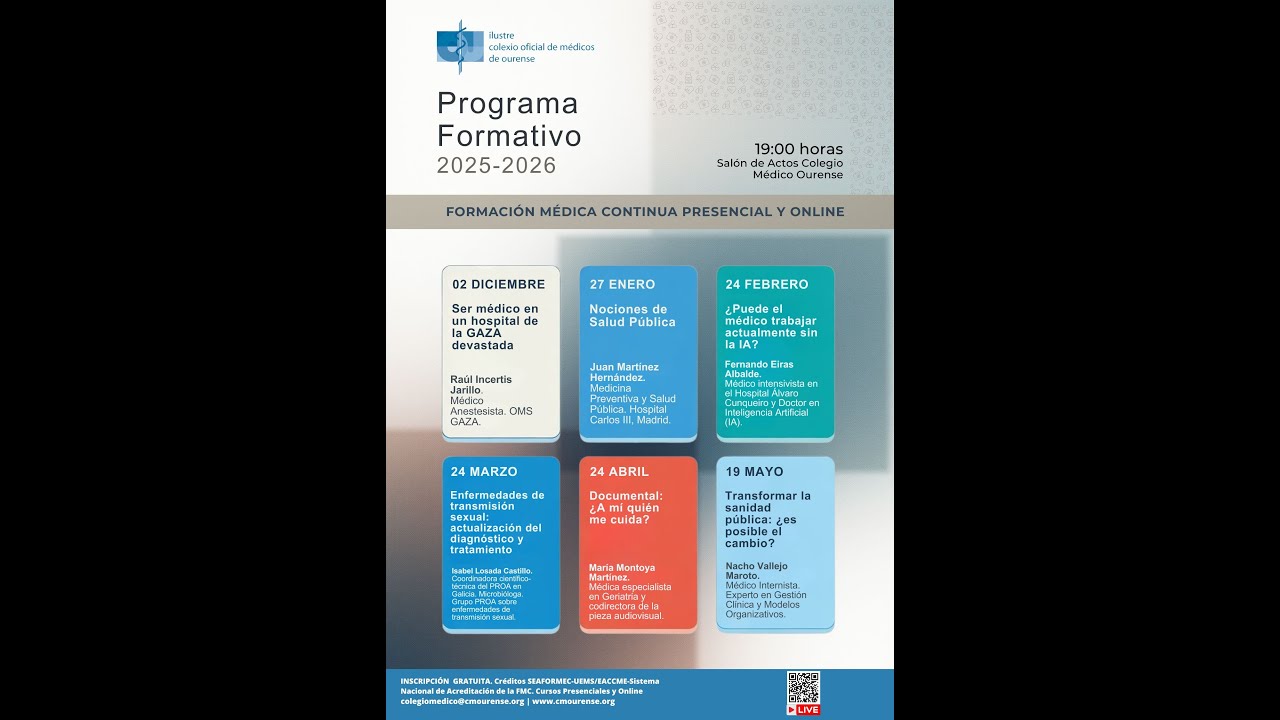 Presentación programa formativo 2025-2026