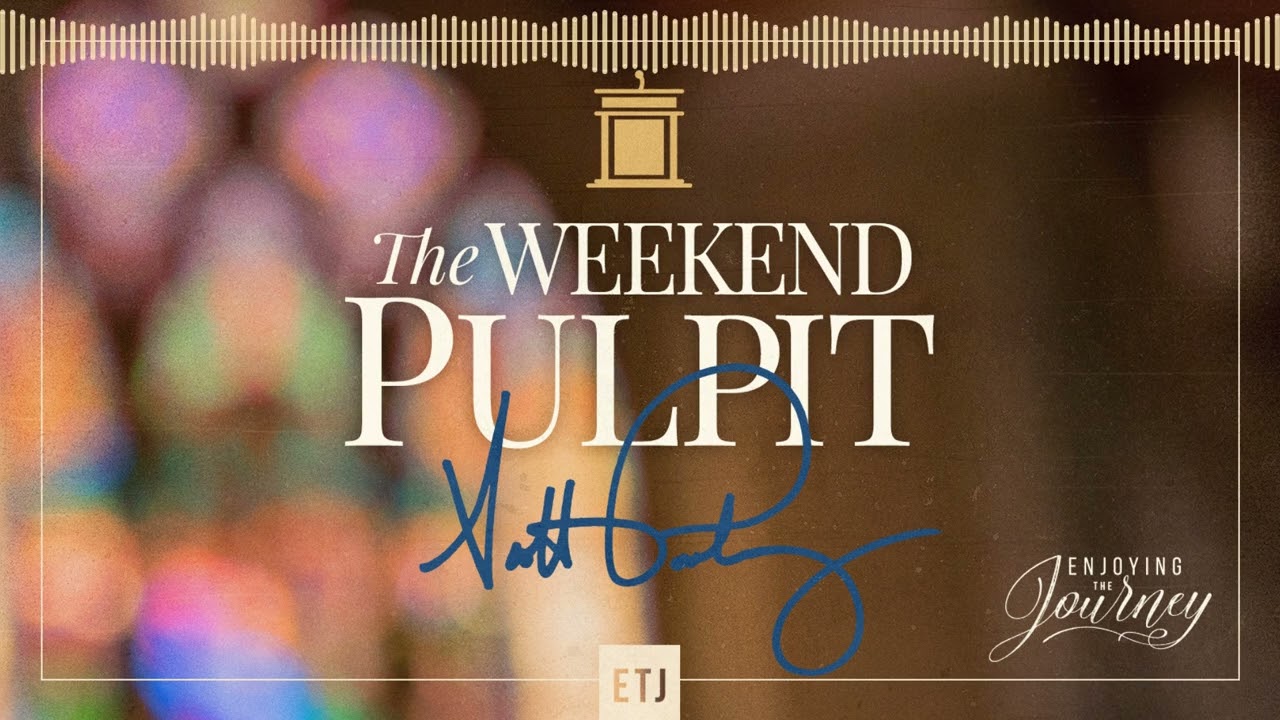 The Weekend Pulpit: Let the Rivers Flow