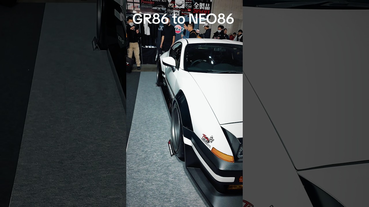 Modern day AE86. GR86 to NEO86 by Result Japan. Now that is 