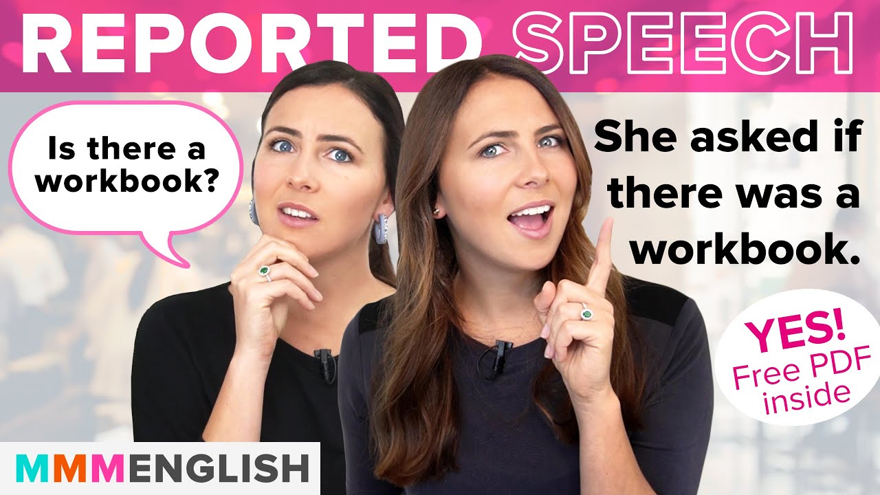 Can you use REPORTED SPEECH? Grammar Lesson + Examples