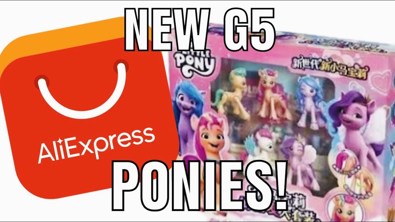 NEW PONIES FROM ALIEXPRESS! Dinosaw My Little Pony G5 Good Friends | Performance Harvest MLP Studios