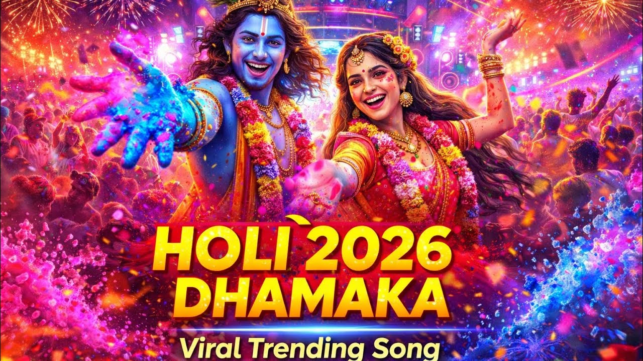 HOLI DHAMAKA 2026 💥 | Sabse Superhit Holi Song | DJ Remix | Holi Party Song | Latest Holi Hit