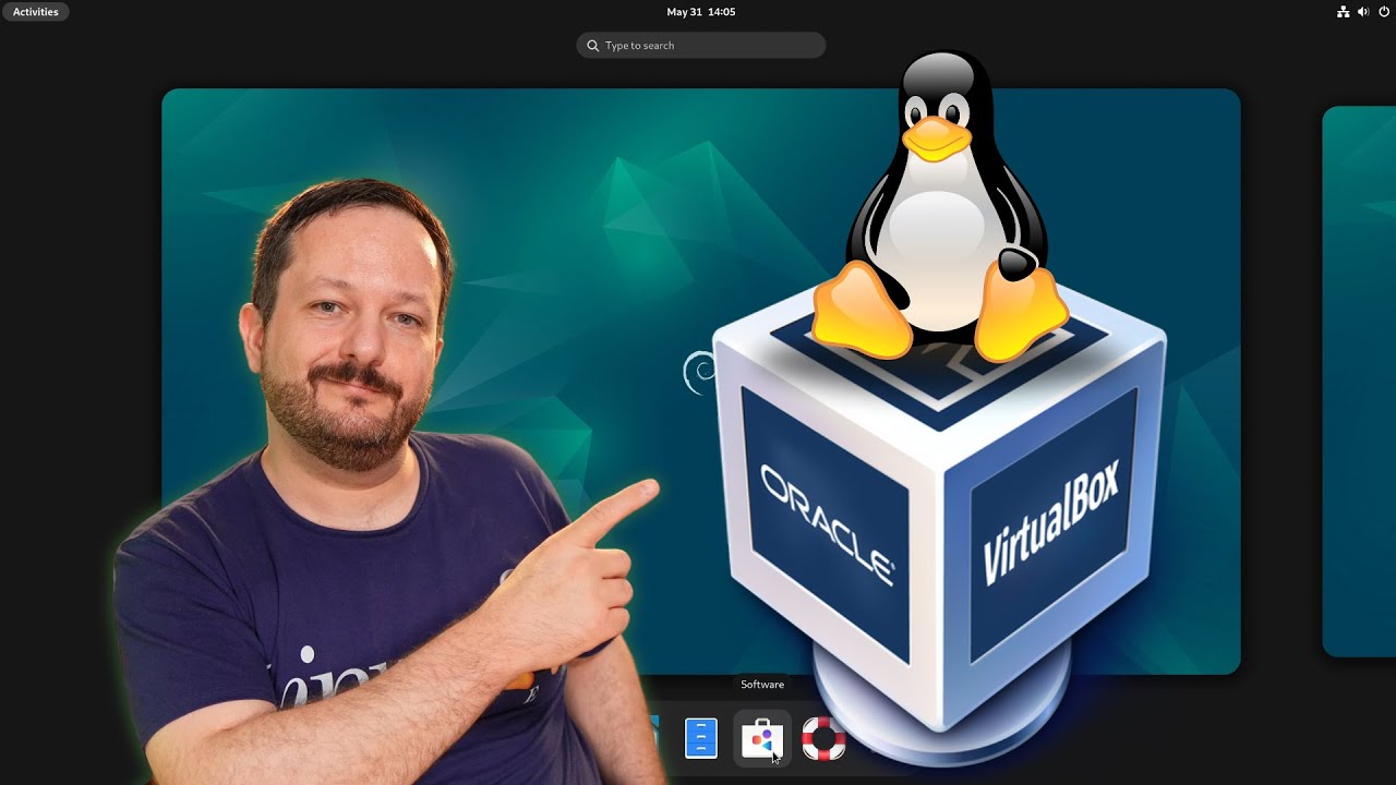 Как создать виртуальную машину Debian 12 в VirtualBox на Windows 11