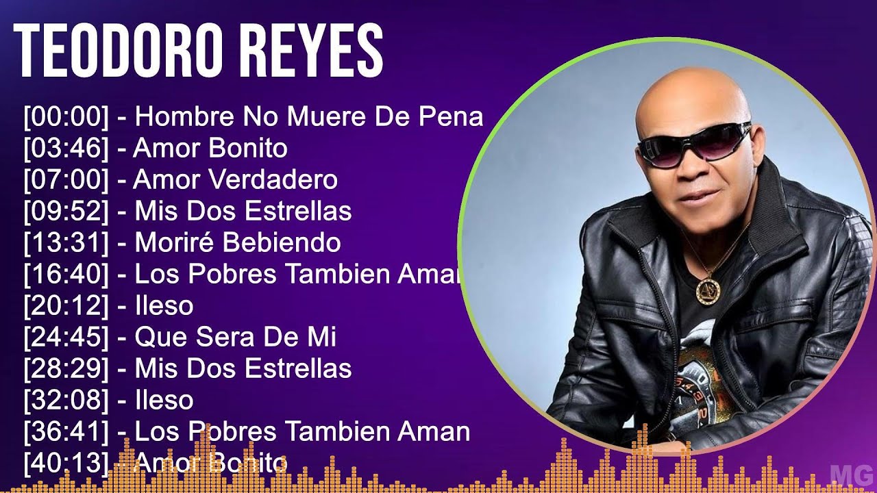 Teodoro Reyes 2024 MIX Grandes Exitos - Hombre No Muere De Pena, Amor Bonito, Amor Verdadero, Mi...