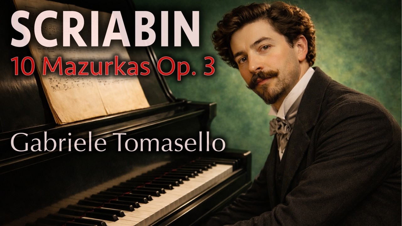 Scriabin – Ten Mazurkas Op. 3 (Complete) | Piano w/ Score