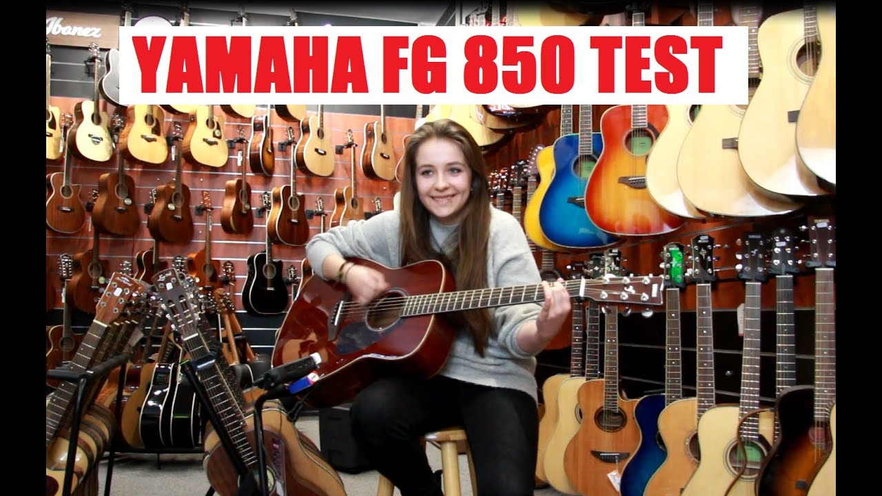 GITA TV #68 YAMAHA FG 850 test gitary akustycznej