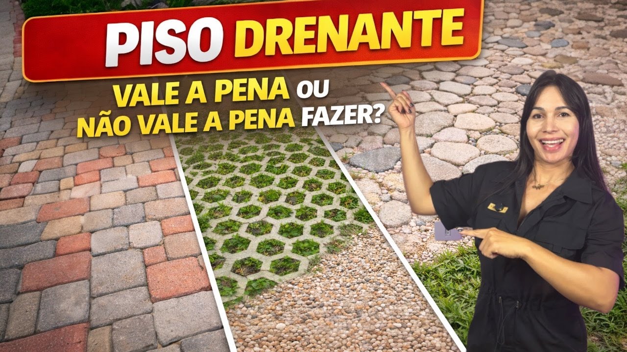 PISO DRENANTE: VALE A PENA FAZER? 
