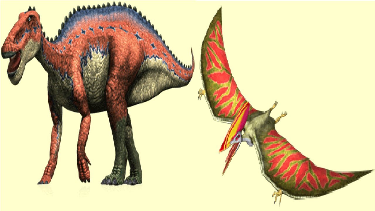 Shantungosaurus and Tupuxuara - Dinosaur King (all scenes)