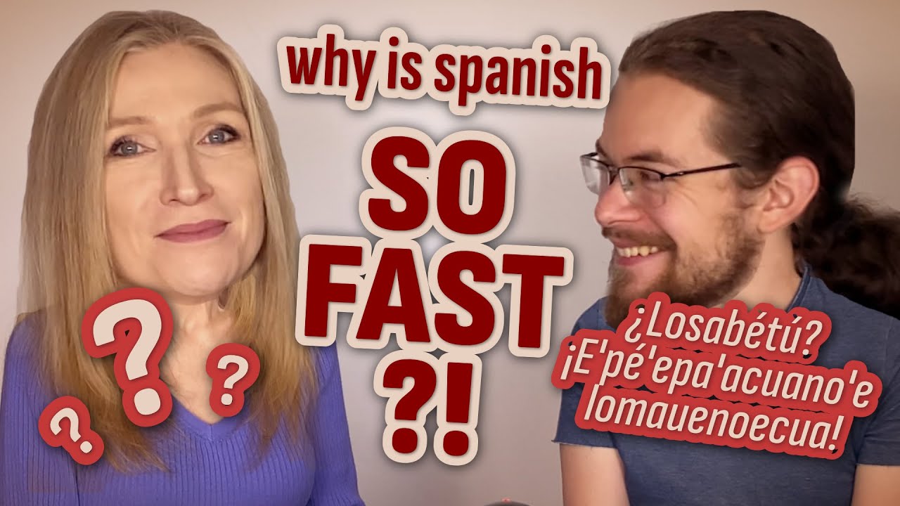 ¿Can't understand FAST SPANISH?