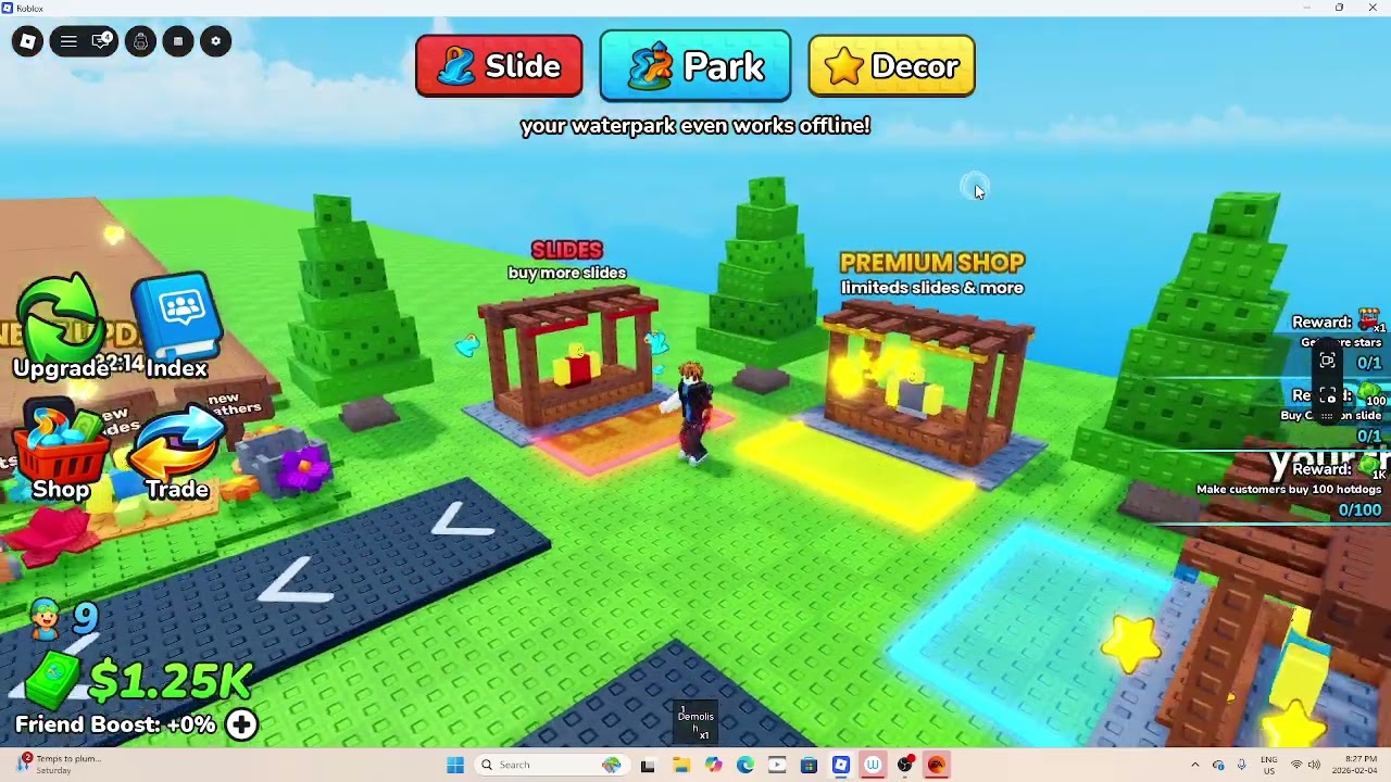 water park sim