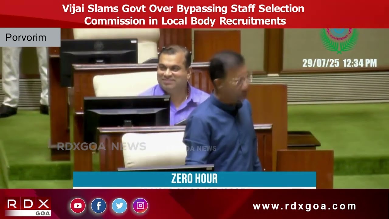 Vijai Slams Govt Over Bypassing Staff Selection Commission in Local Body Recruitments