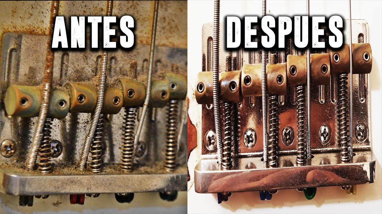 Guitar Hacks - Como Arreglar Saddles Atorados por Suciedad!