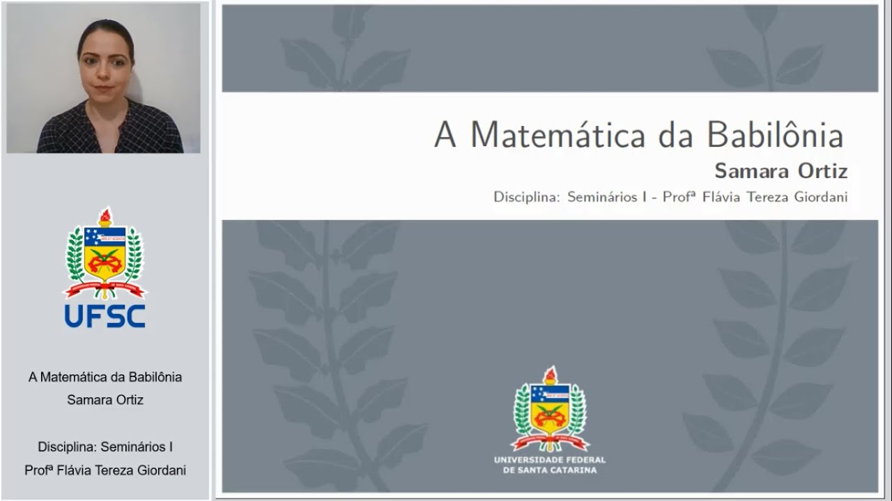 A Matemática da Babilônia