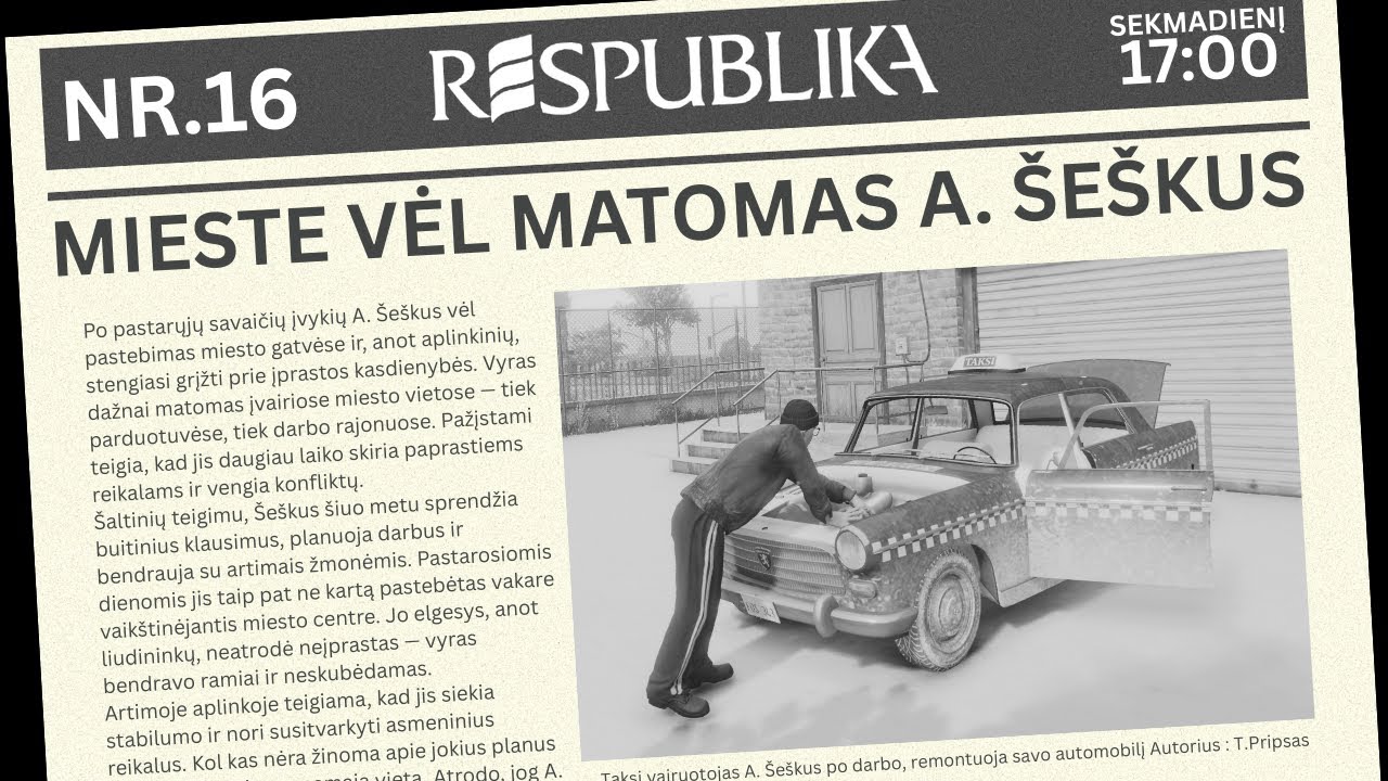 Viskas grįžta į vėžes.| Šeškas 90s GTA RP