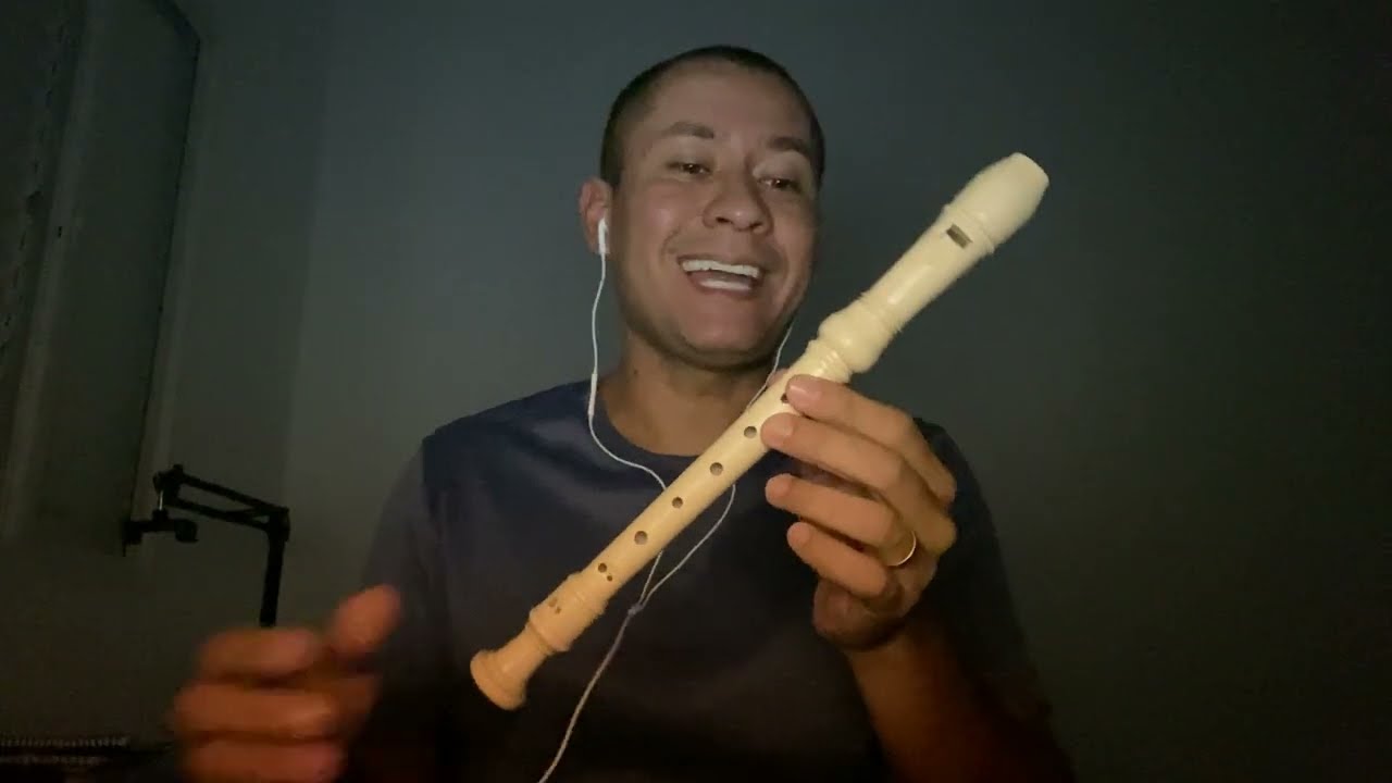 AULA 1 | PARTES DA FLAUTA DOCE, POSTURA, COMO SOPRAR E NOTAS SOL, LÁ, SI E MI