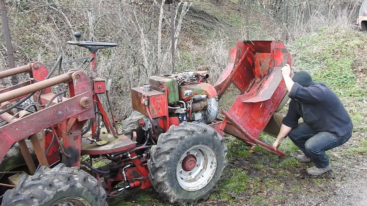 Weidemann DR130 und eine 2 Euro Münze