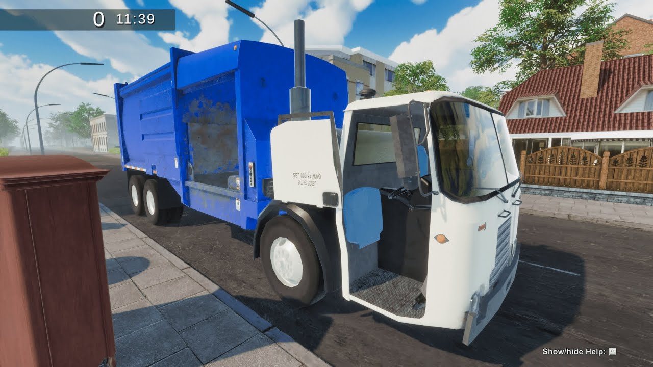 Garbage Truck Simulator 2023 | Street Collection - Bulk - Side Loader Truck | ULTRA