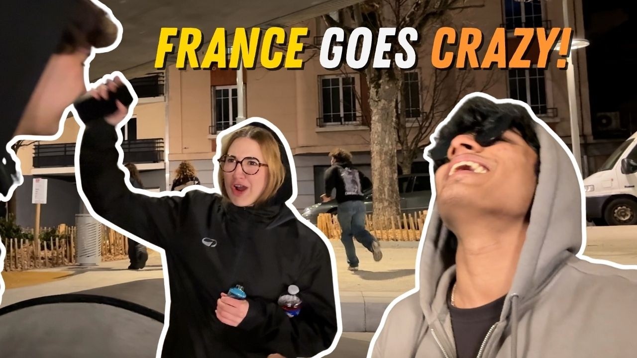 Безумная ночь на улицах Клермон-Феррана 🇫🇷 Видеоблог на тамильском языке