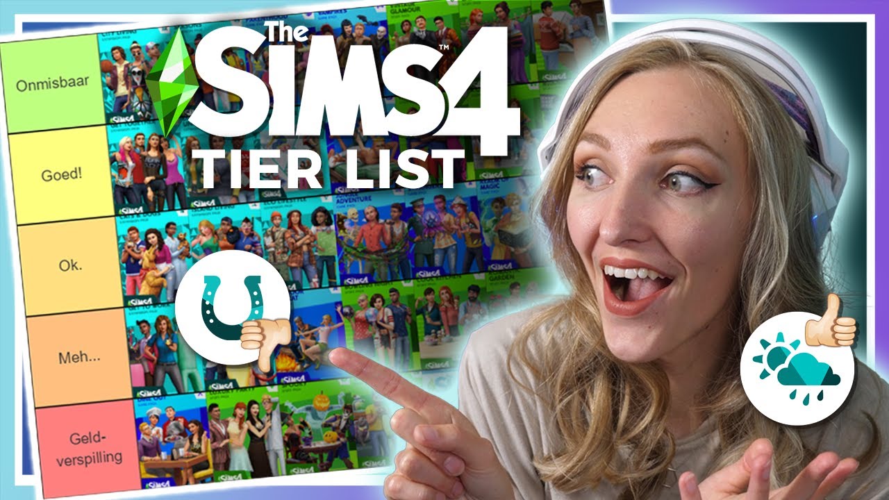 👎🏼Alle Sims 4 PAKKETTEN BEOORDELEN in 2024! 👍🏼|| Beste en Slechtste Uitbreidingen