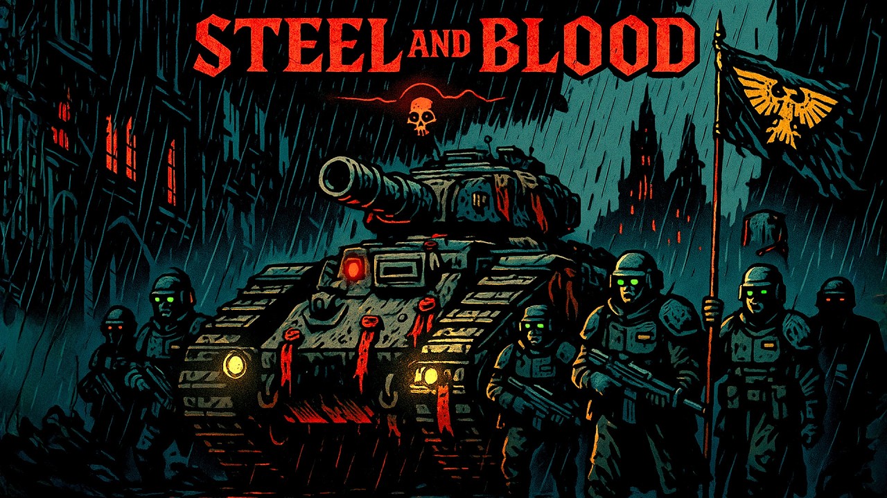 The Brutal Life of an Imperial Guard Tank Crew in Warhammer 40k