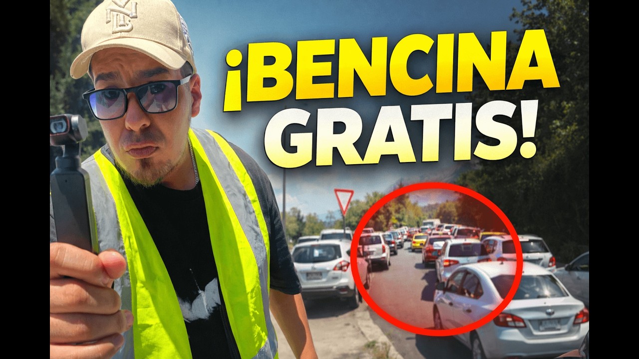 Regalaron BENCINA GRATIS en San Felipe… y esto pasó