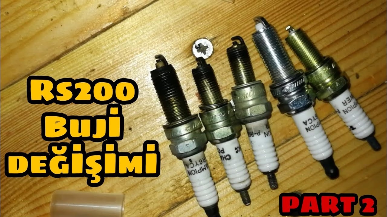 Pulsar RS200 A'dan Z'ye bakım serisi part 2 -Buji değişimi