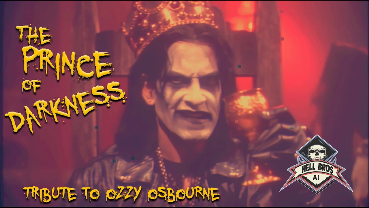 Ozzy Osbourne: An AI Tribute to the Prince of Darkness (1948-2025)