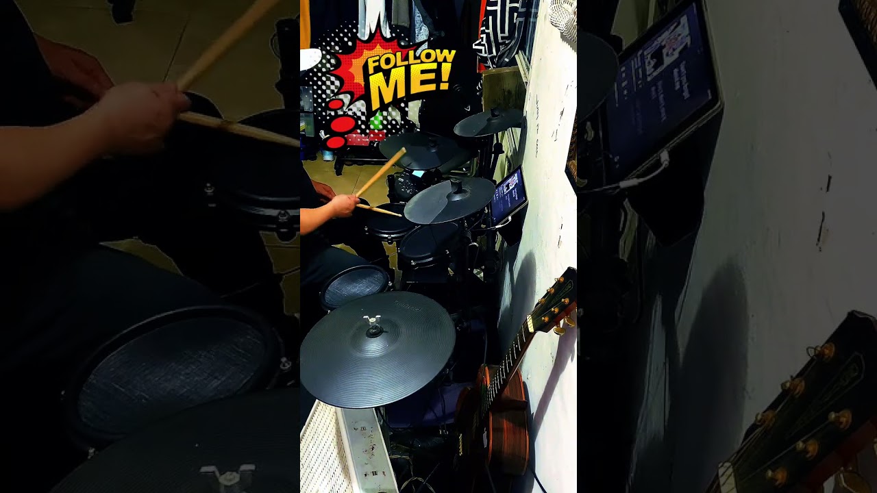 #drumcover  #music  #batang90s  #drumvideo  #dontyouforgetaboutme  😎🤘👌