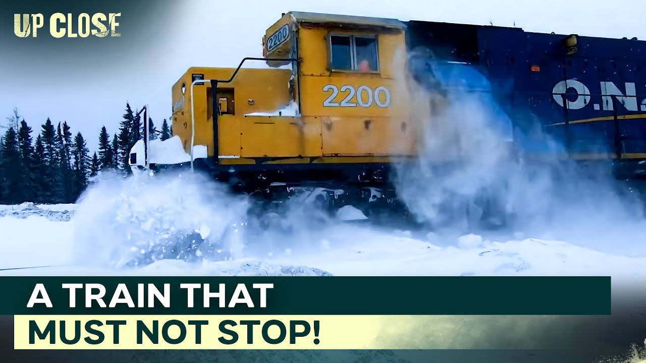 Can This Crippled Train Save the Town?: Extreme Ice Railroad Part 2 | Up Close