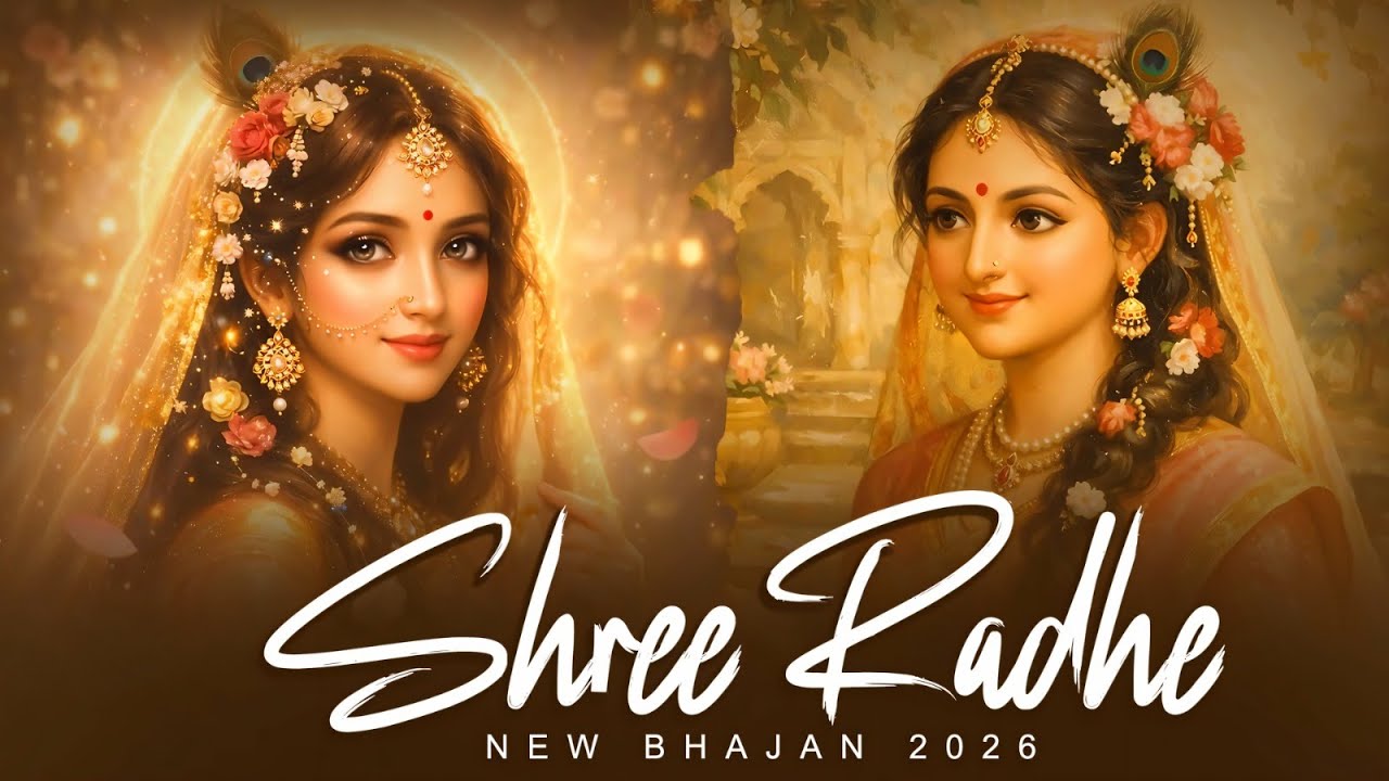🌼 Soulful Radha Krishna Morning Bhajan 2026 | ￼ peaceful, bhajan, Lofi,
