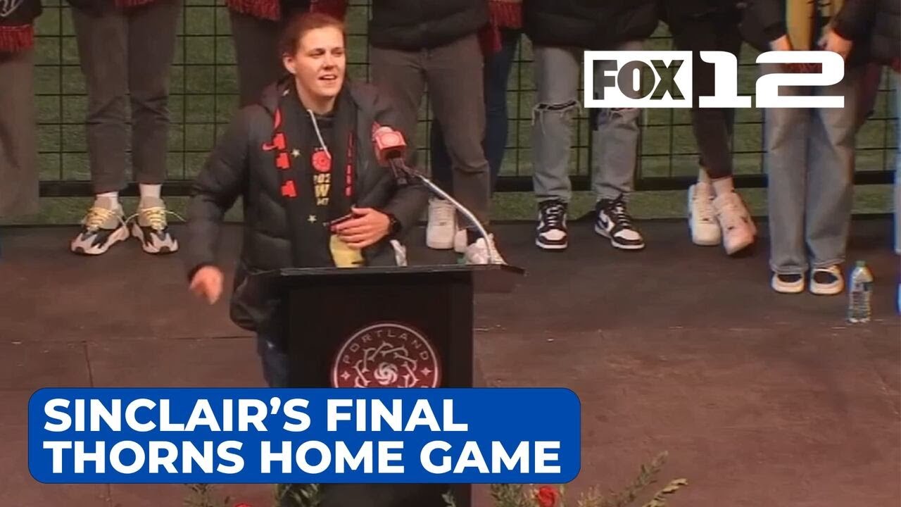 Christine Sinclair gears up for final home game with Portland Thorns