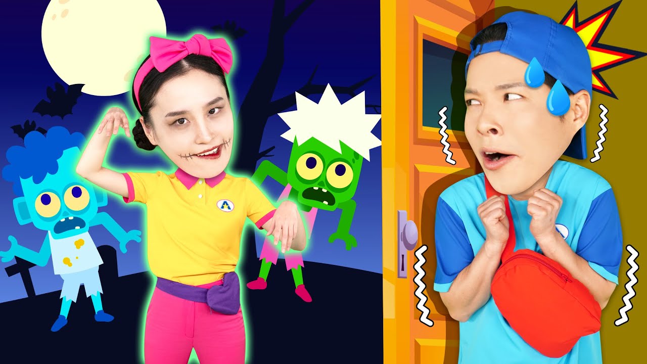 👻🎃똑똑! 좀비야, 아뜨야...?🧟‍♂️ 으스스 모음집 | 할로윈 송 | Halloween Song | 아뜨와 아차