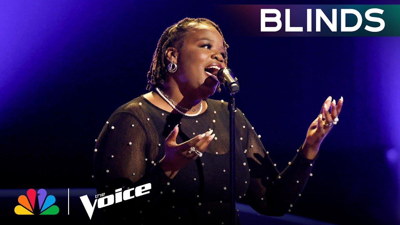 Amanda Mikkel Earns Emotional Four-Chair Turn and FIRST IN | The Voice Blind Auditions | NBC