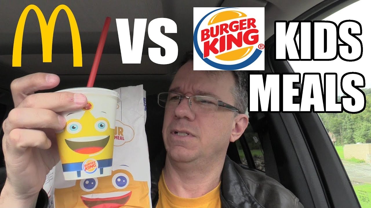 McDonald's Happy Meal vs Burger King Jr. Meal! A Dad's Review