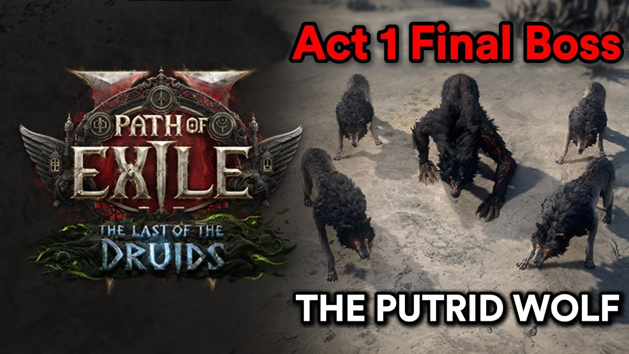 Path of Exile 2 Geonor The Putrid Wolf Boss Fight #poe2 #arpg #gaming #pathofexile2 #pov  #online