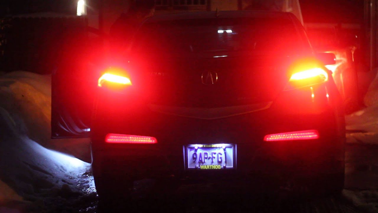 2010 Acura TL LED Rear Bumper Reflector