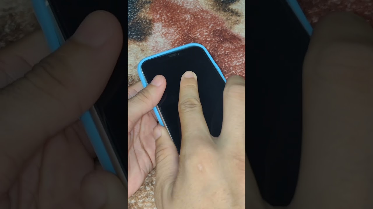 Capinha case  azul do iPhone 11