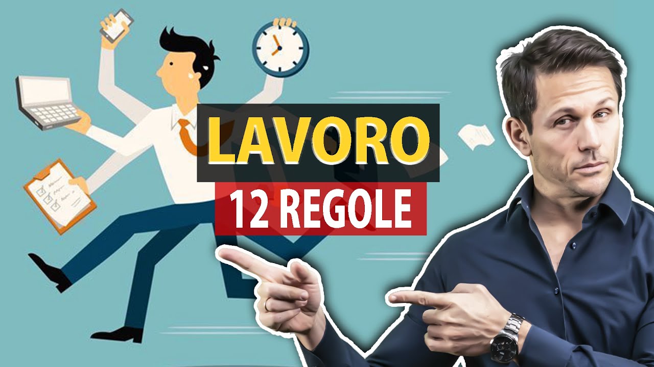 12 regole sul lavoro  | Angelo Greco | Questa è la legge