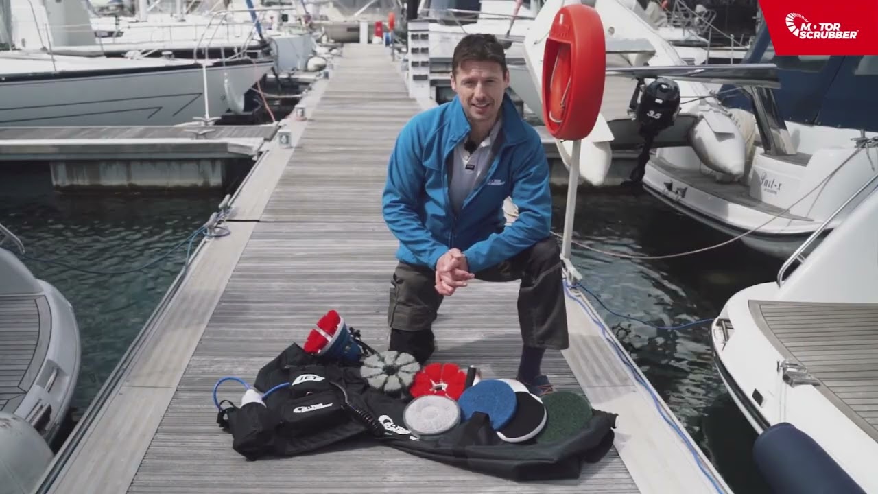 MotorScrubber | La nueva forma de limpiar tu barco sin esfuerzo